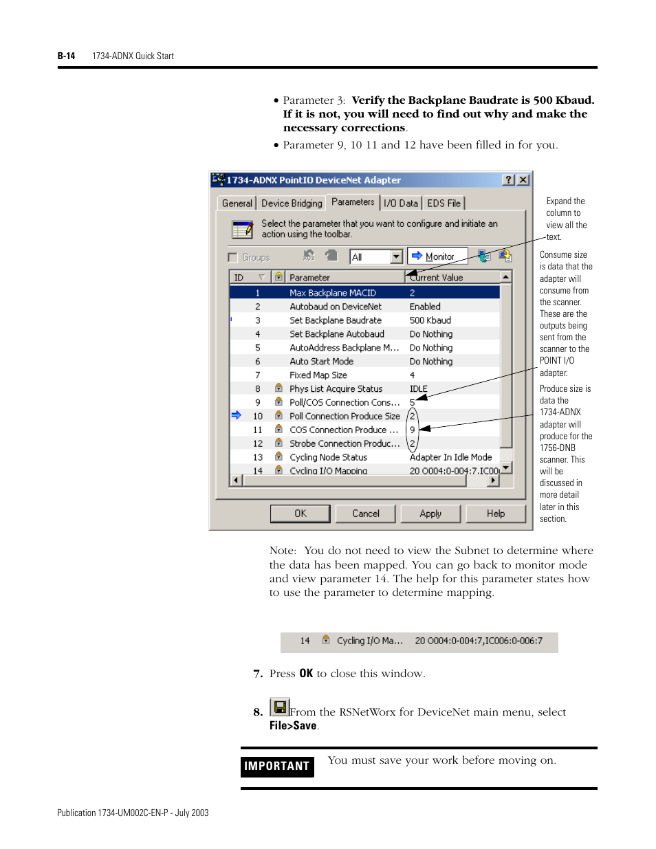 Rockwell Automation 1734-ADNX POINT I/O DeviceNet Adpater User Manual User Manual | Page 94 / 136