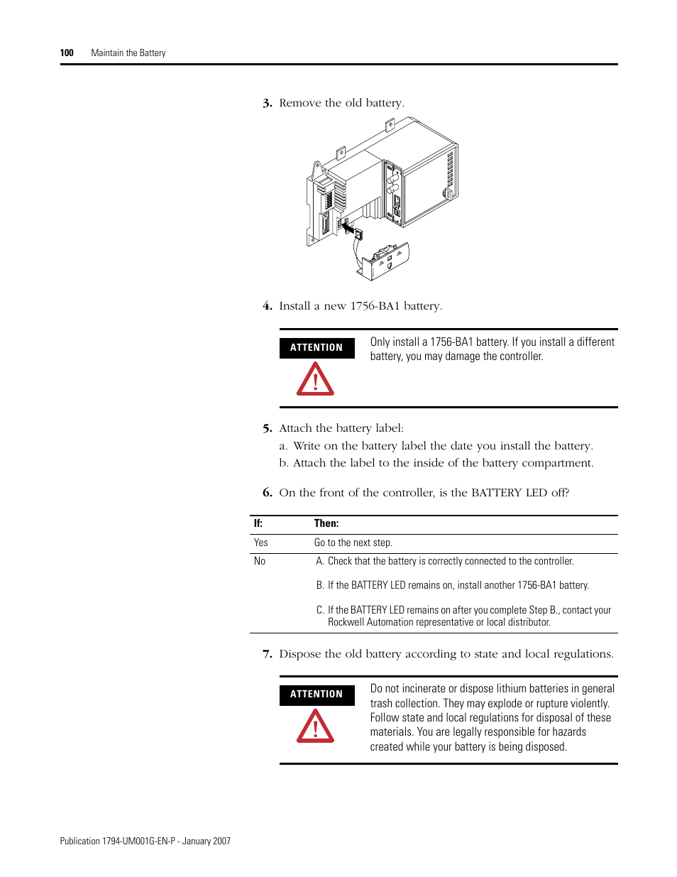 Rockwell Automation 1794-L34 FlexLogix Controller System User Manual User Manual | Page 100 / 130