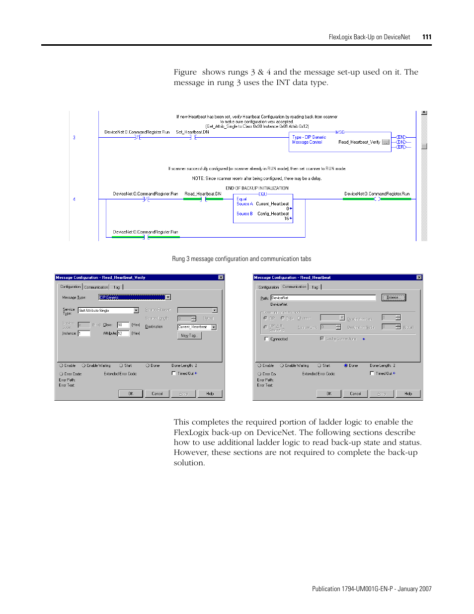 Rockwell Automation 1794-L34 FlexLogix Controller System User Manual User Manual | Page 111 / 130