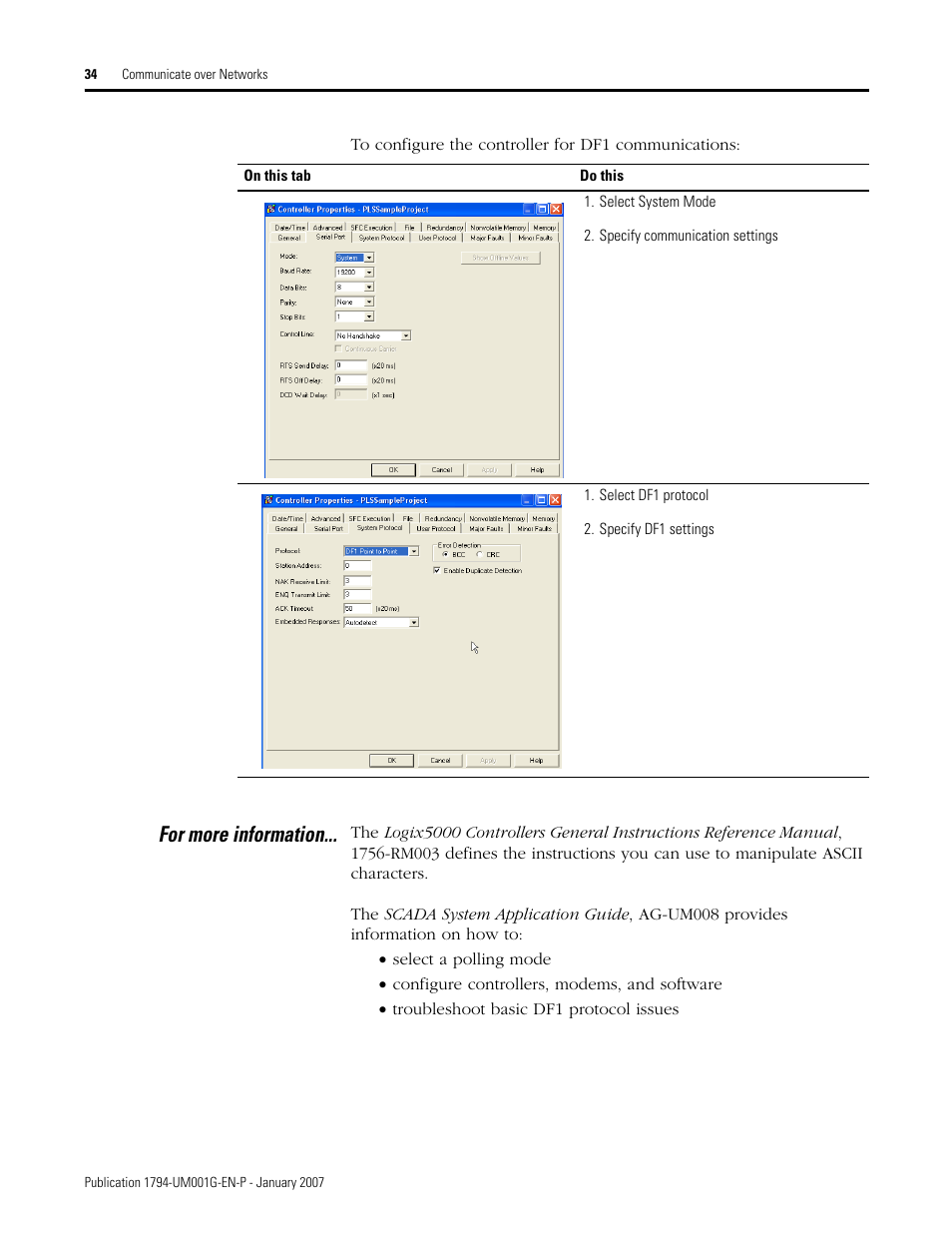 For more information | Rockwell Automation 1794-L34 FlexLogix Controller System User Manual User Manual | Page 34 / 130