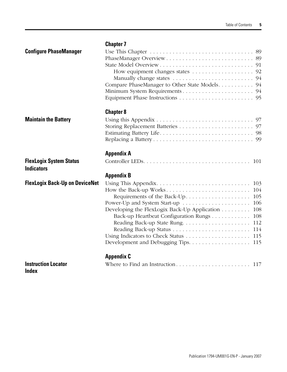 Rockwell Automation 1794-L34 FlexLogix Controller System User Manual User Manual | Page 5 / 130