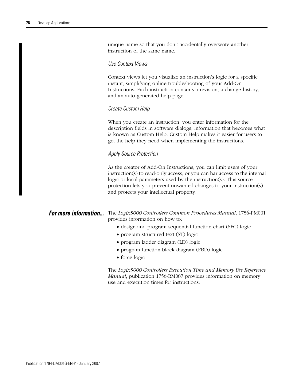 For more information | Rockwell Automation 1794-L34 FlexLogix Controller System User Manual User Manual | Page 78 / 130