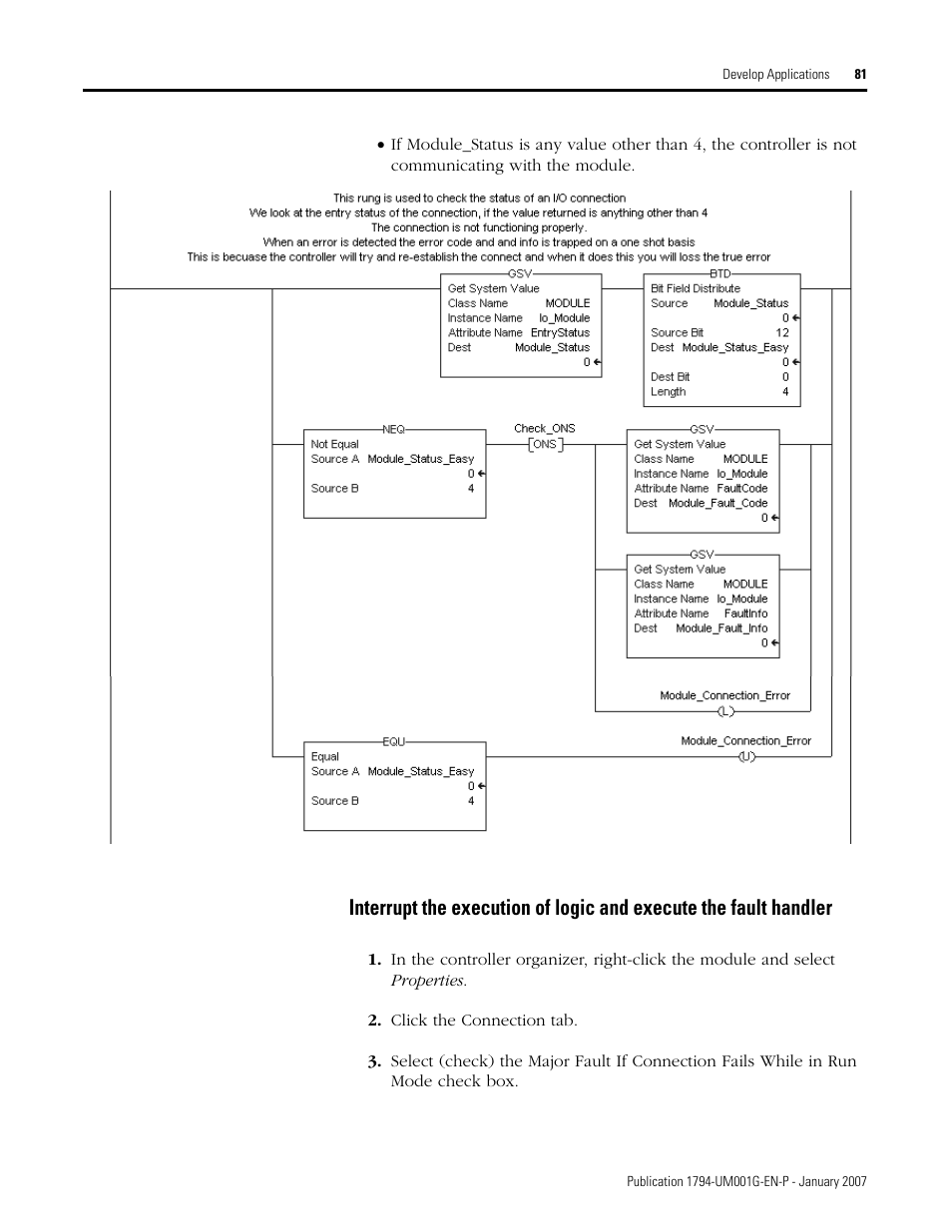 Rockwell Automation 1794-L34 FlexLogix Controller System User Manual User Manual | Page 81 / 130