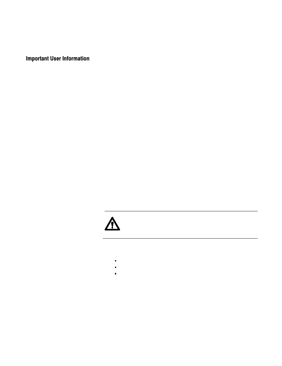 Important user information | Rockwell Automation 1771-VHSC , D17716.5.74 Very High S User Manual | Page 2 / 80