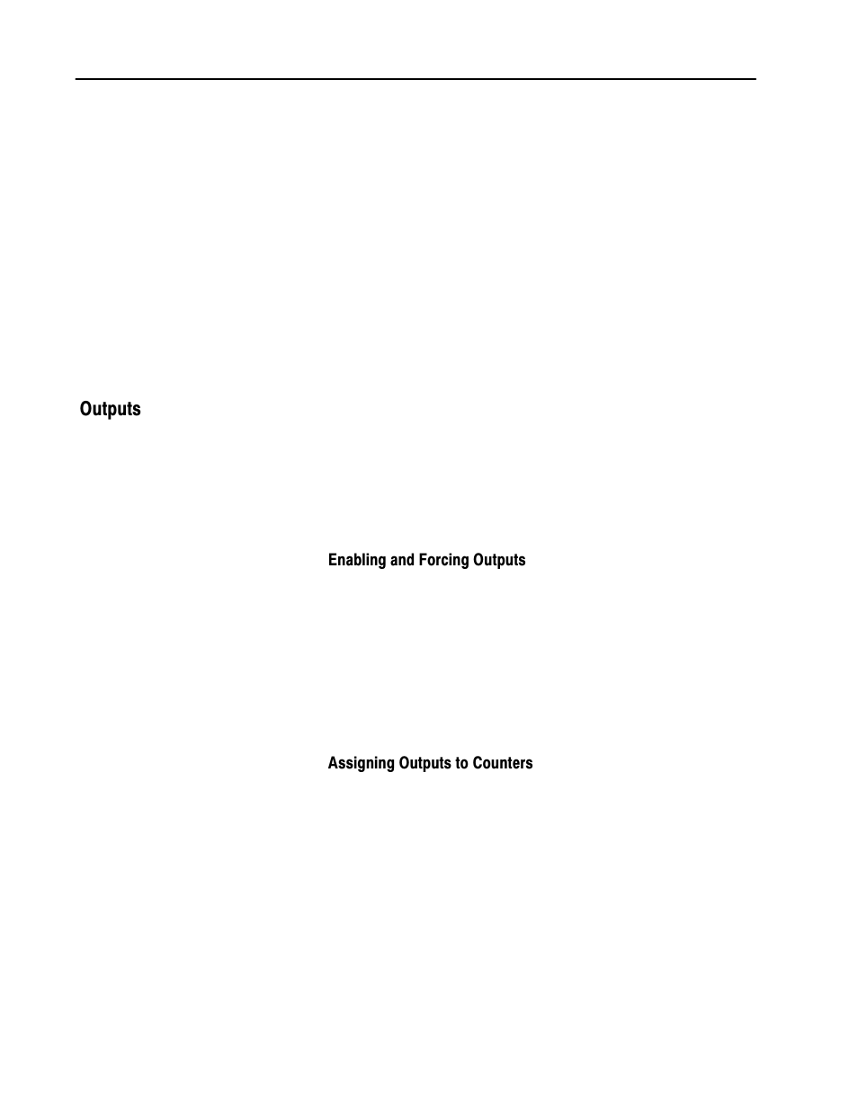 Outputs | Rockwell Automation 1771-VHSC , D17716.5.74 Very High S User Manual | Page 22 / 80
