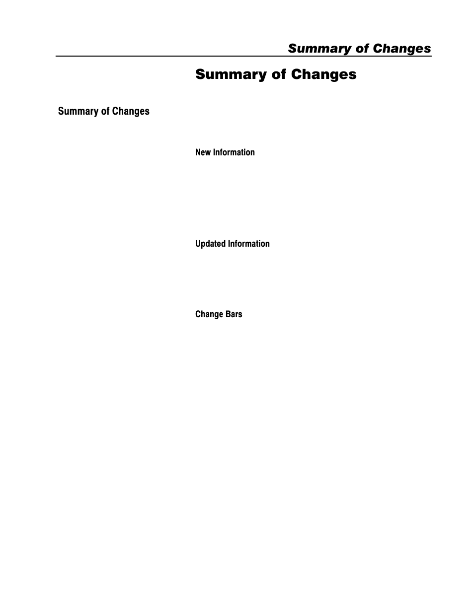 Summary of changes | Rockwell Automation 1771-VHSC , D17716.5.74 Very High S User Manual | Page 3 / 80
