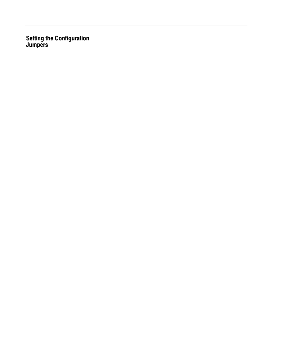 Setting the configuration jumpers | Rockwell Automation 1771-VHSC , D17716.5.74 Very High S User Manual | Page 30 / 80