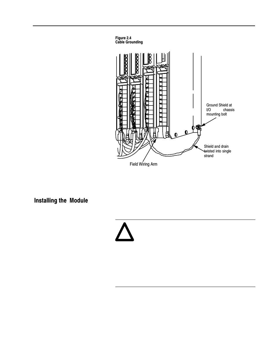 Installing the module | Rockwell Automation 1771-VHSC , D17716.5.74 Very High S User Manual | Page 33 / 80