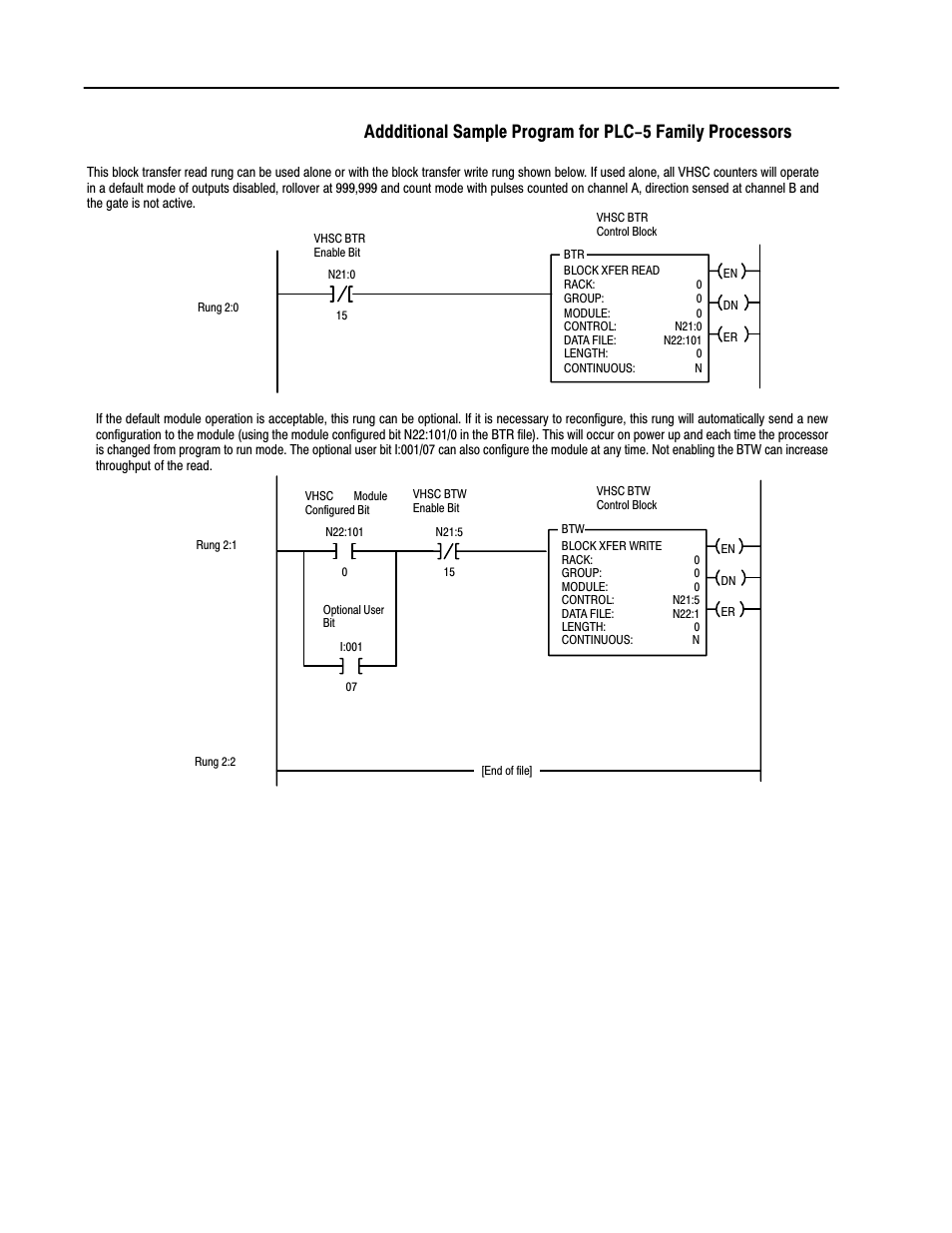 Rockwell Automation 1771-VHSC , D17716.5.74 Very High S User Manual | Page 57 / 80