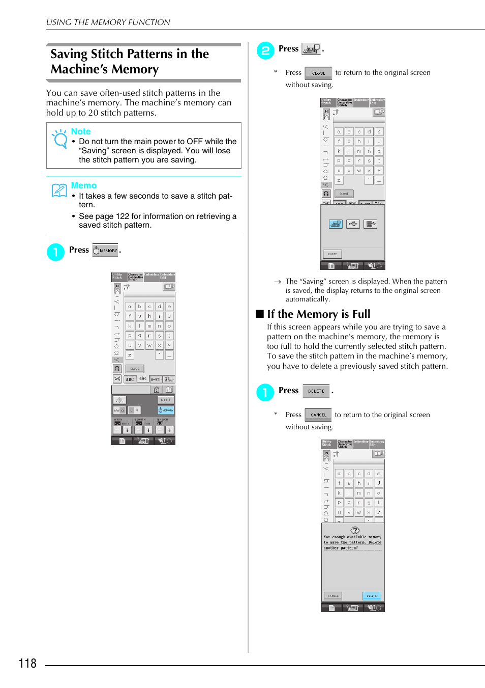 Brother 882-S90/S91 User Manual | Page 129 / 249