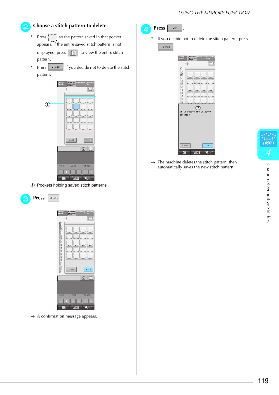 Brother 882-S90/S91 User Manual | Page 130 / 249