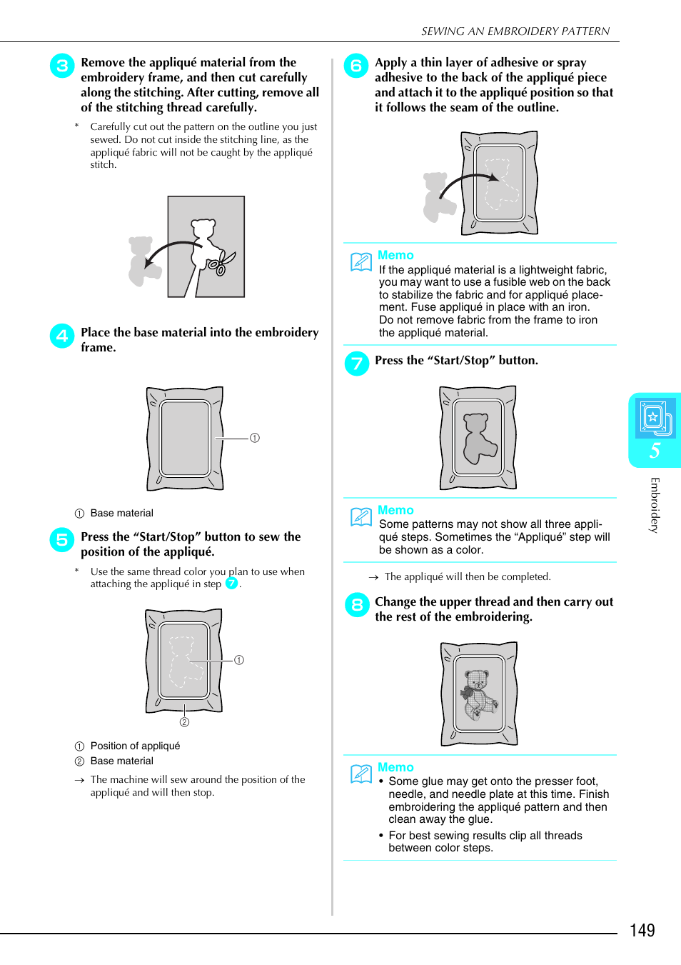 Brother 882-S90/S91 User Manual | Page 160 / 249