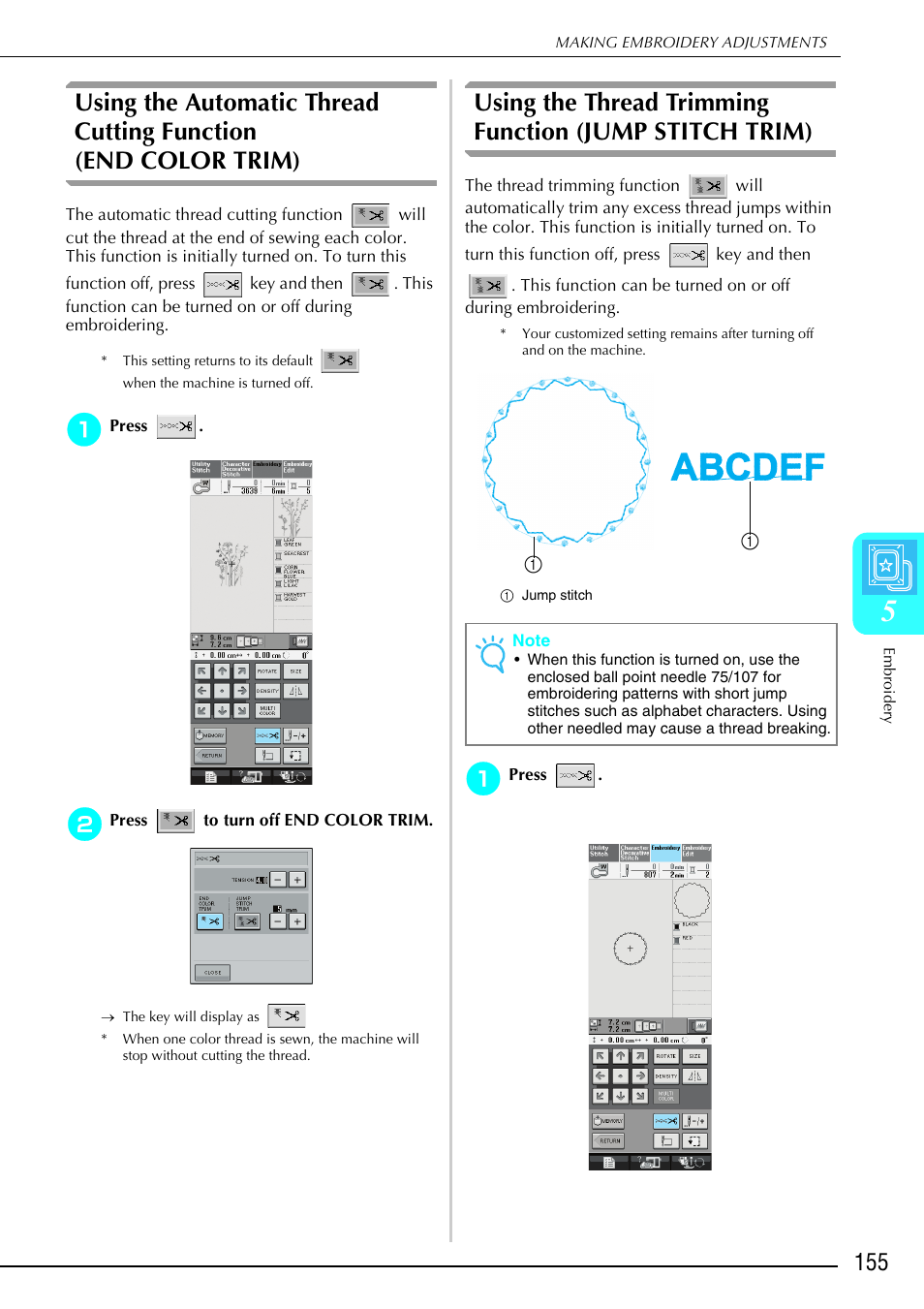 Brother 882-S90/S91 User Manual | Page 166 / 249