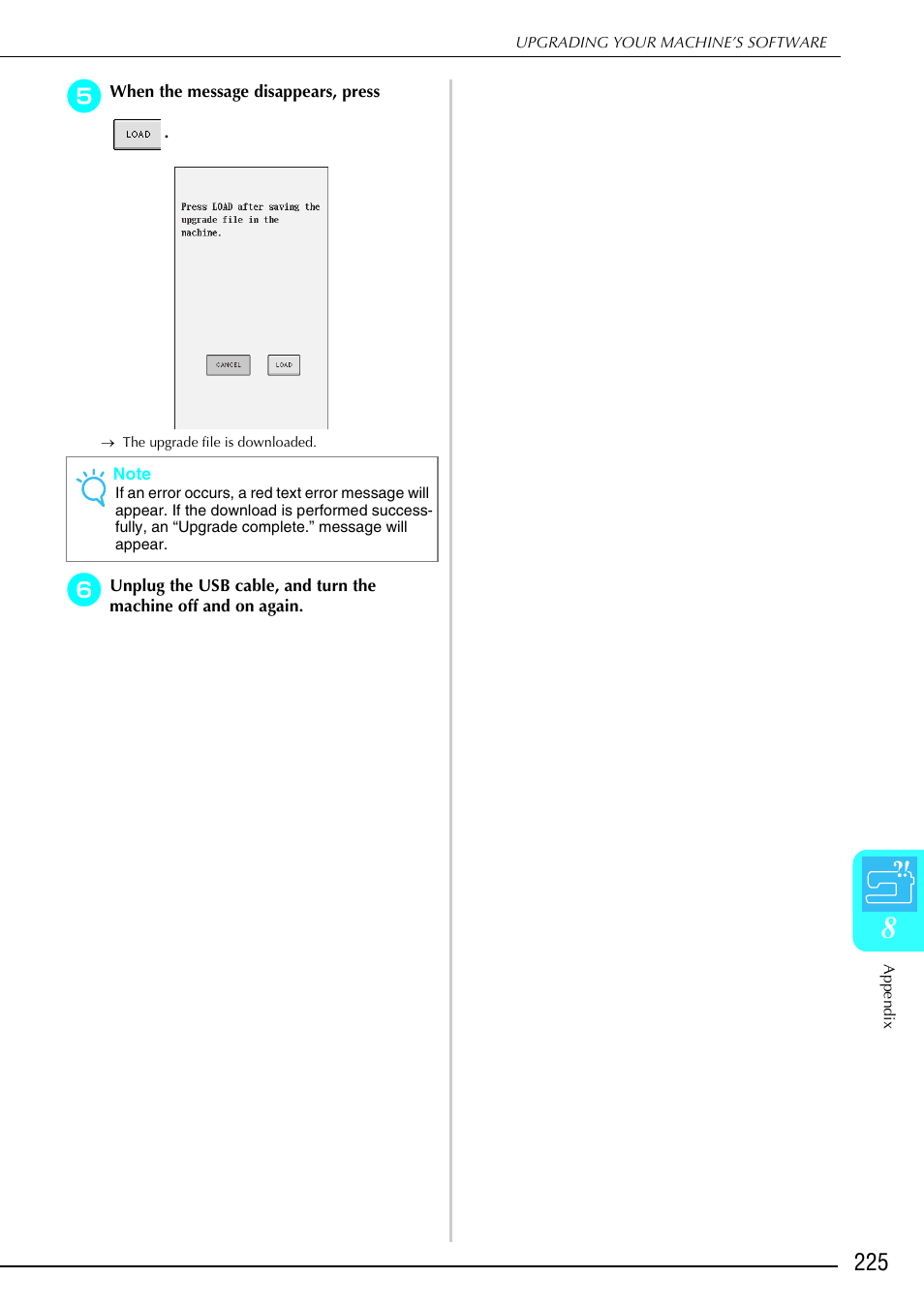 Brother 882-S90/S91 User Manual | Page 236 / 249