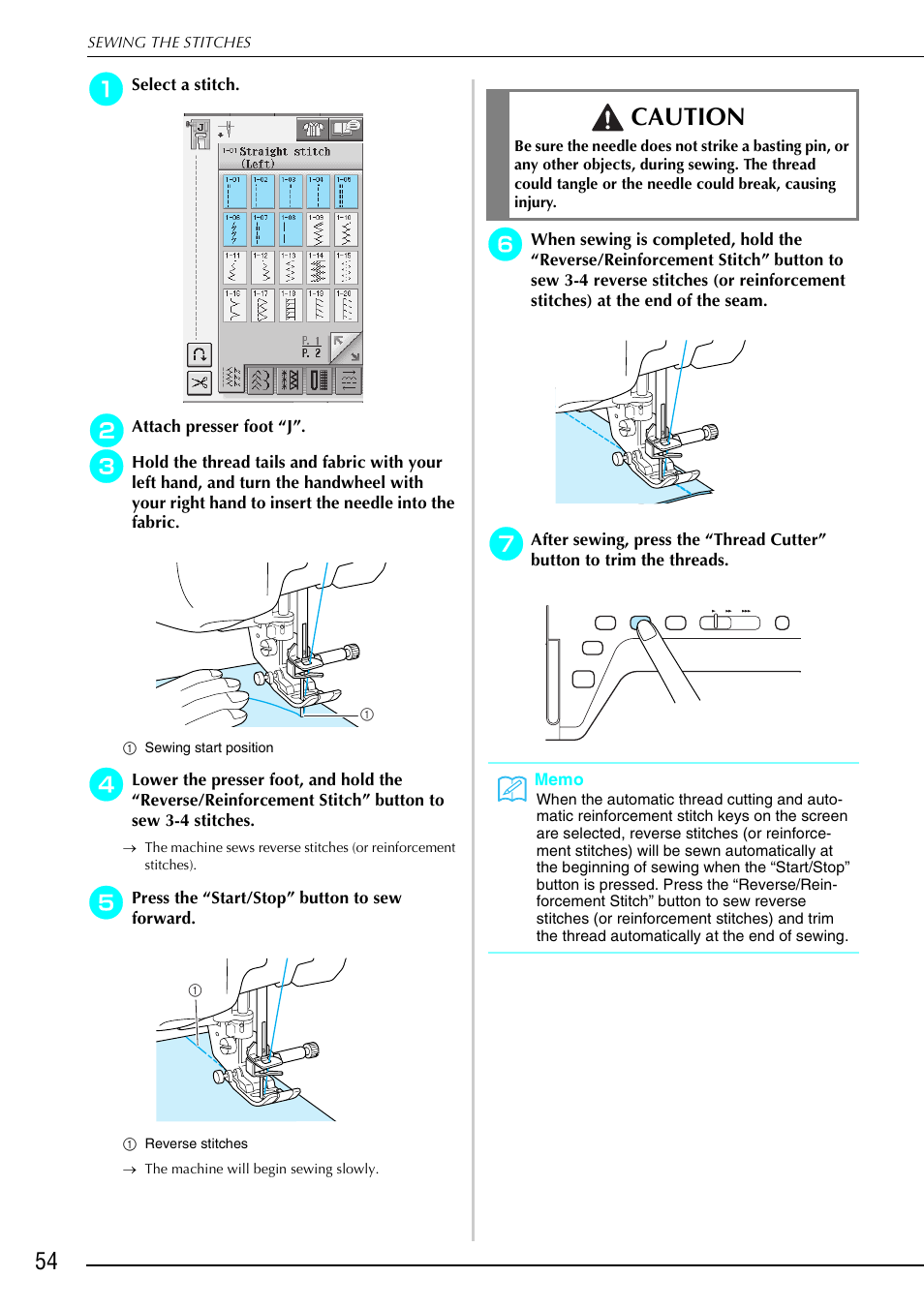 Caution | Brother 882-S90/S91 User Manual | Page 65 / 249