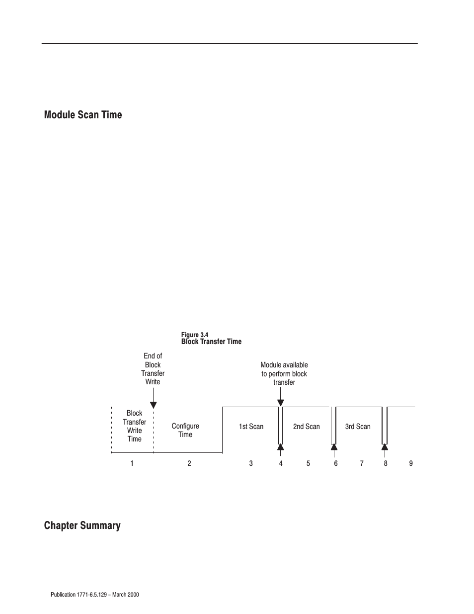 Module scan time chapter summary | Rockwell Automation 1771-IR Series D RTD Input Module User Manual User Manual | Page 28 / 79