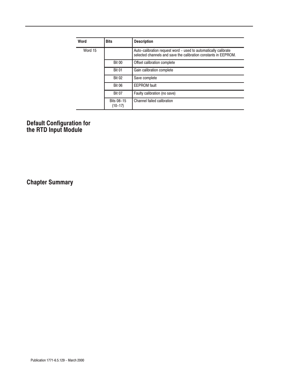 Rockwell Automation 1771-IR Series D RTD Input Module User Manual User Manual | Page 34 / 79