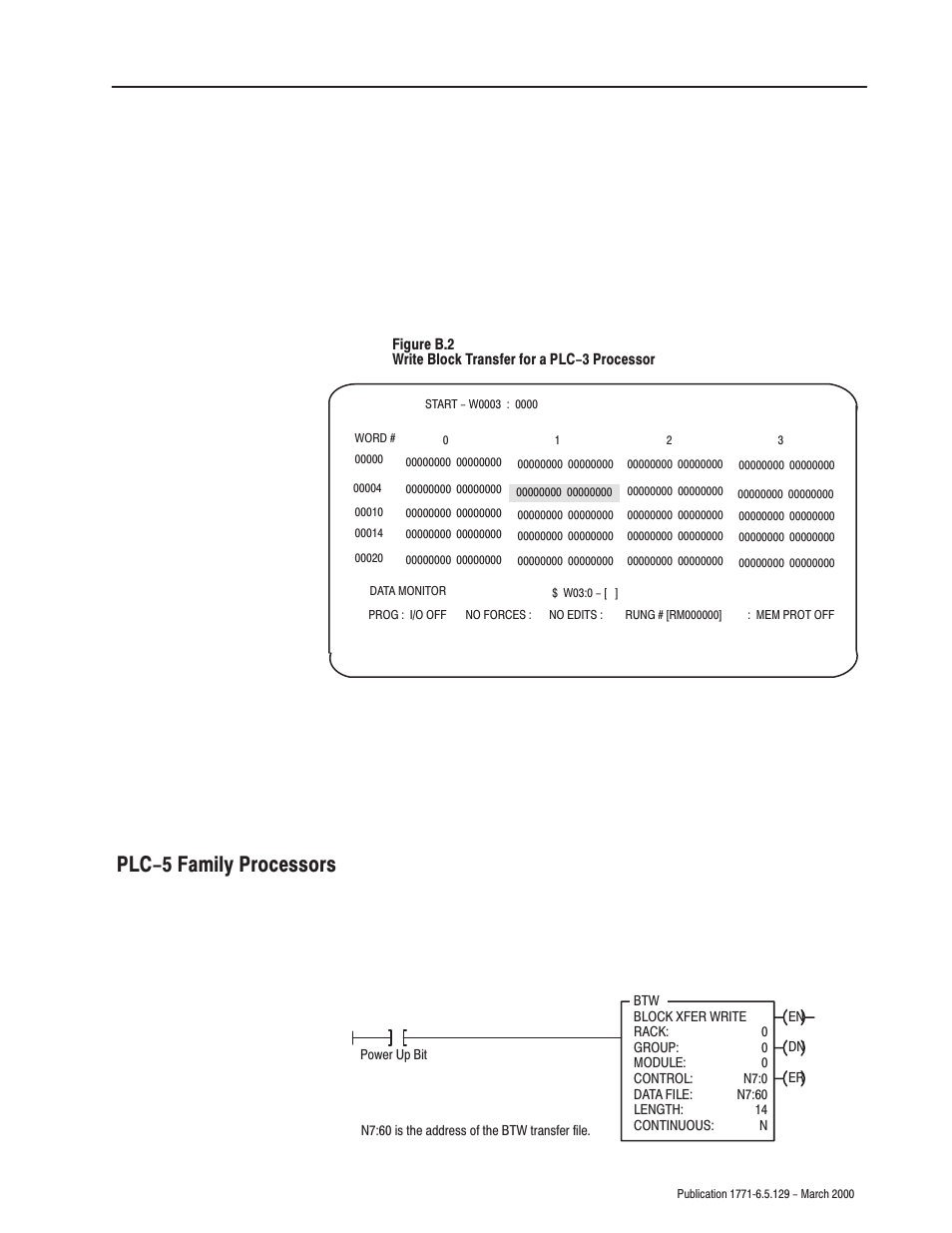 Plc-5 family processors | Rockwell Automation 1771-IR Series D RTD Input Module User Manual User Manual | Page 55 / 79