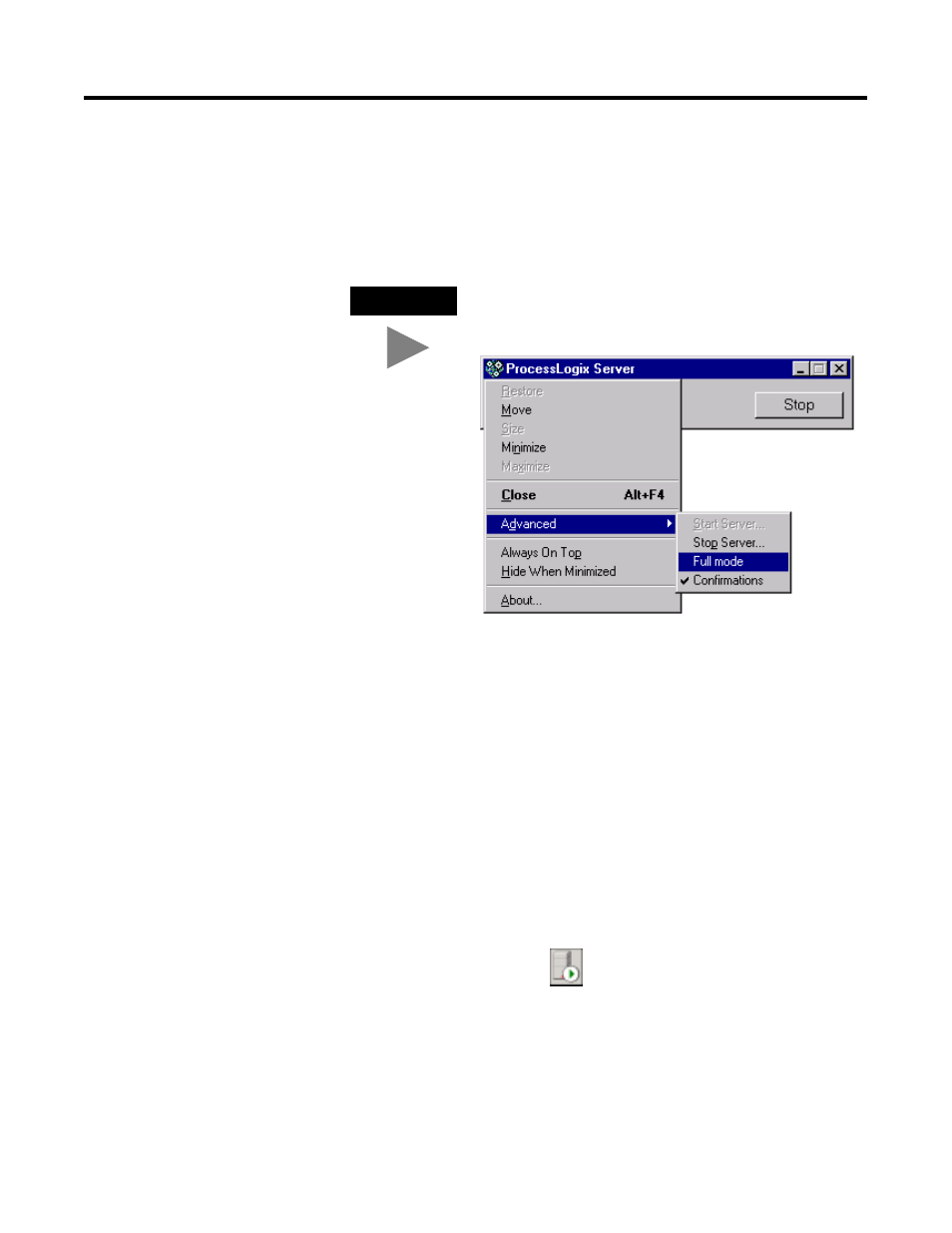 Stopping the processlogix server, Shut down sql server services | Rockwell Automation 1757-SWKIT4000 ProcessLogix R400.0 Installation and Upgrade Guide User Manual | Page 176 / 293