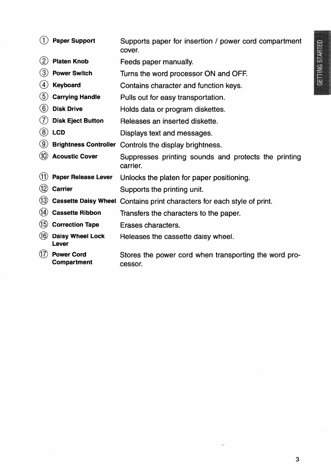 Brother WP-700D User Manual | Page 11 / 172