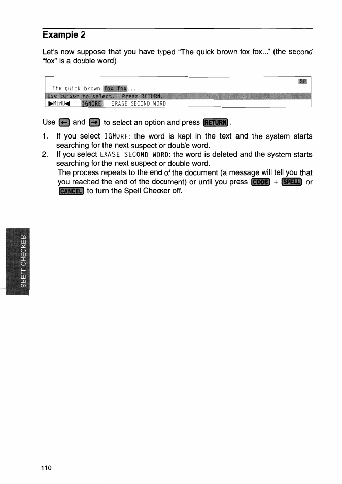 Example 2, Example 1 | Brother WP-700D User Manual | Page 118 / 172
