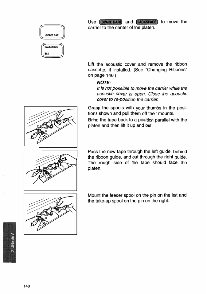 Note | Brother WP-700D User Manual | Page 156 / 172