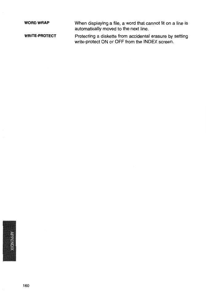 Brother WP-700D User Manual | Page 166 / 172