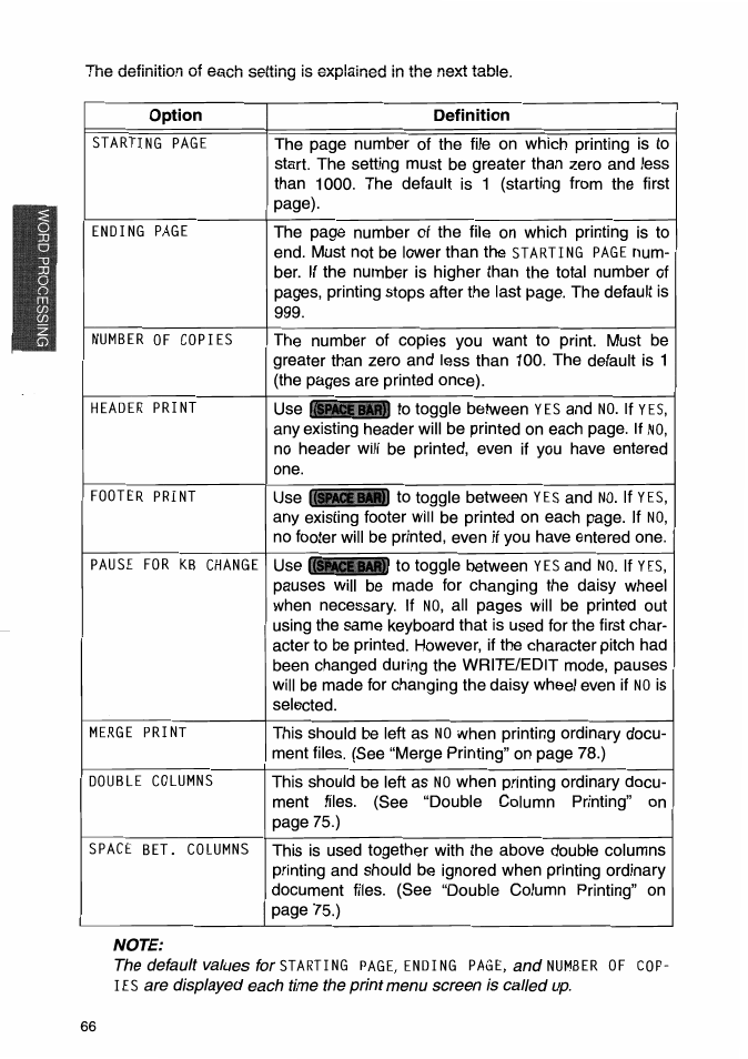 Brother WP-700D User Manual | Page 74 / 172