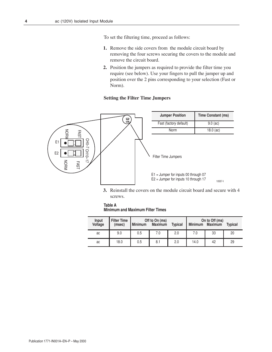 Rockwell Automation 1771-ID16GM Installation Instructions User Manual | Page 4 / 12