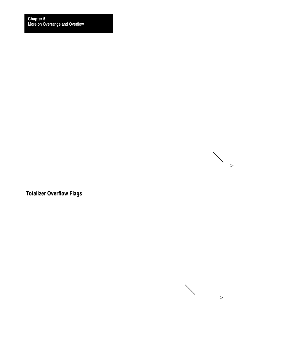 Totalizer overflow flags | Rockwell Automation 1771-QRD PULS FLOWMTR User Manual | Page 34 / 44