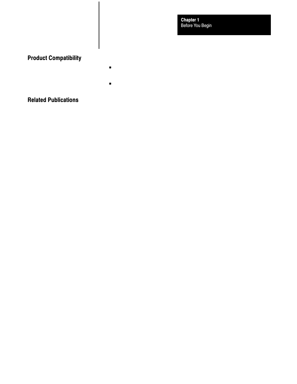 Product compatibility, Related publications | Rockwell Automation 1771-QRD PULS FLOWMTR User Manual | Page 7 / 44