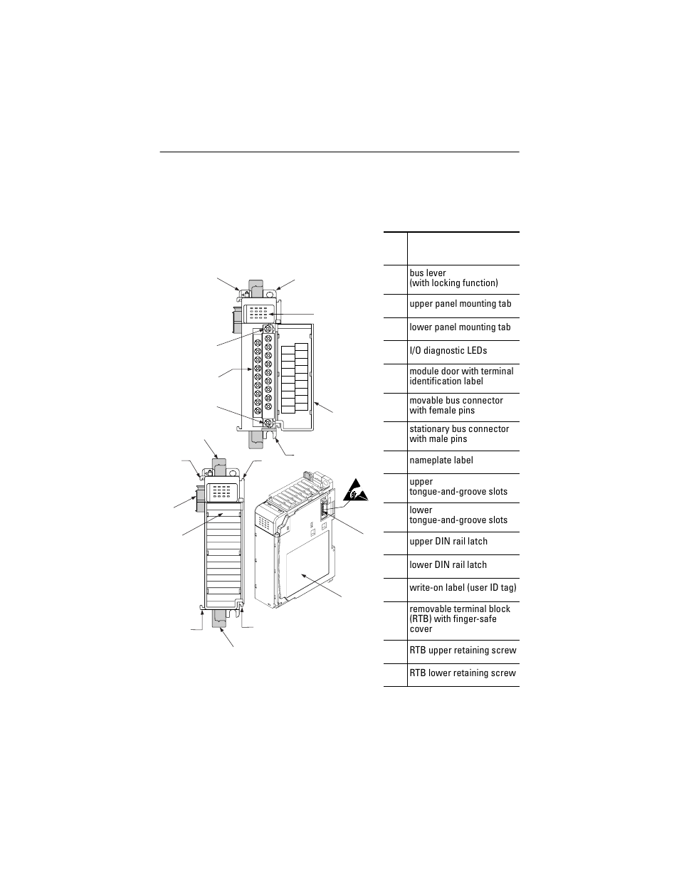 Module description, 2compact™ 240v ac input module | Rockwell Automation 1769-IM12 Compact 1769-IM12 240Vdc Input Module User Manual | Page 2 / 16