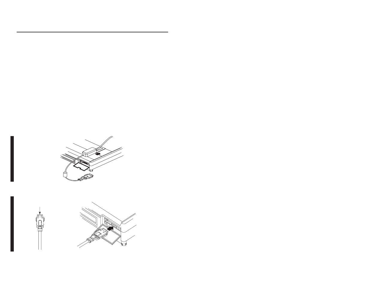 Connect the cable | Rockwell Automation 1784-PCM2/B CABLE Installation Instructions User Manual | Page 4 / 8