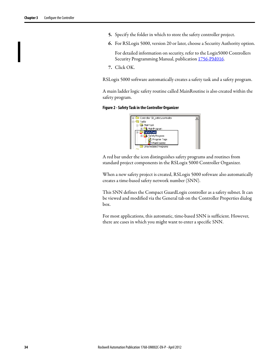 Rockwell Automation 1768-L45S Compact GuardLogix Controllers User Manual | Page 34 / 136