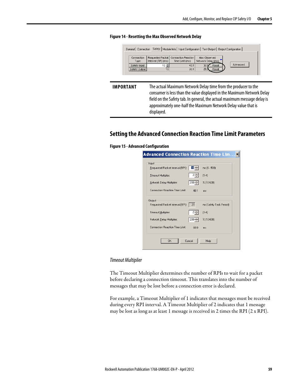 Rockwell Automation 1768-L45S Compact GuardLogix Controllers User Manual | Page 59 / 136