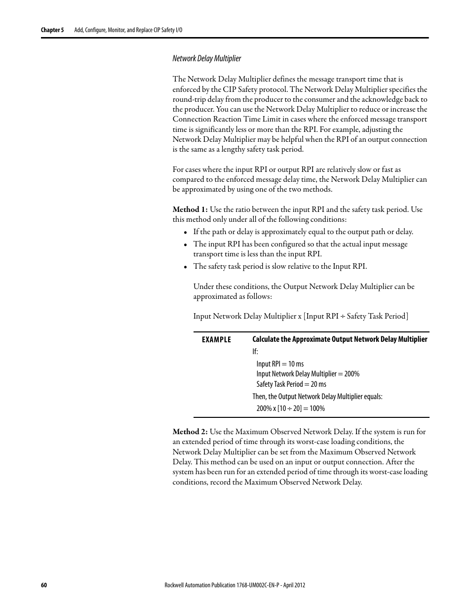 Rockwell Automation 1768-L45S Compact GuardLogix Controllers User Manual | Page 60 / 136