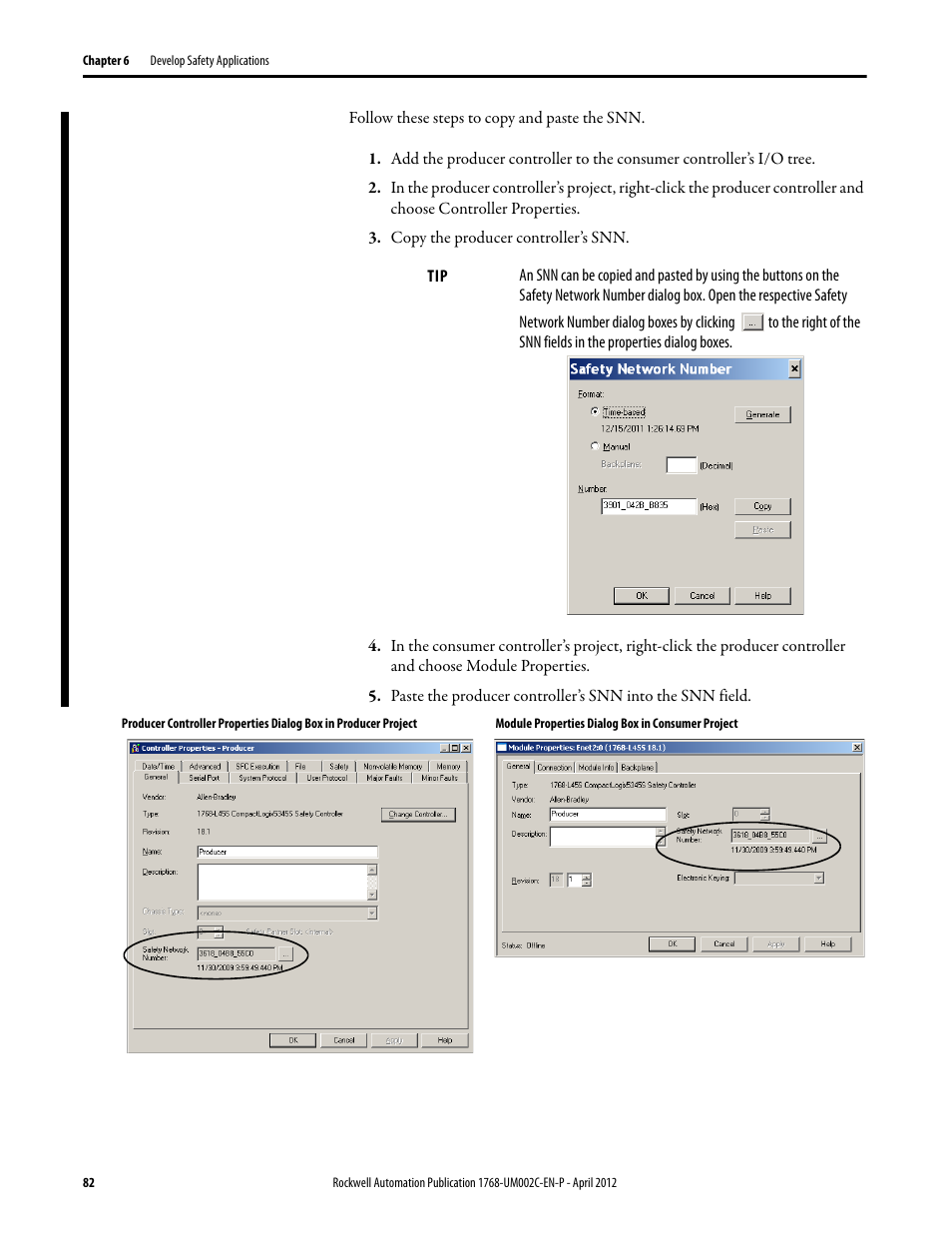 Rockwell Automation 1768-L45S Compact GuardLogix Controllers User Manual | Page 82 / 136