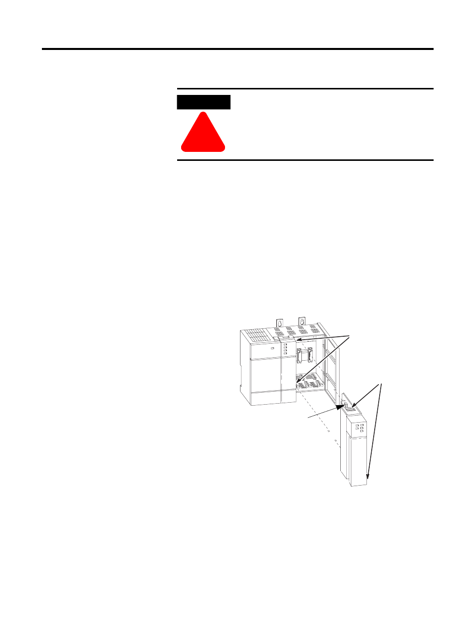 Installing the module, Installing the module -4 | Rockwell Automation 1746-BTM Barrel Temperature Control Module User Manual User Manual | Page 20 / 84