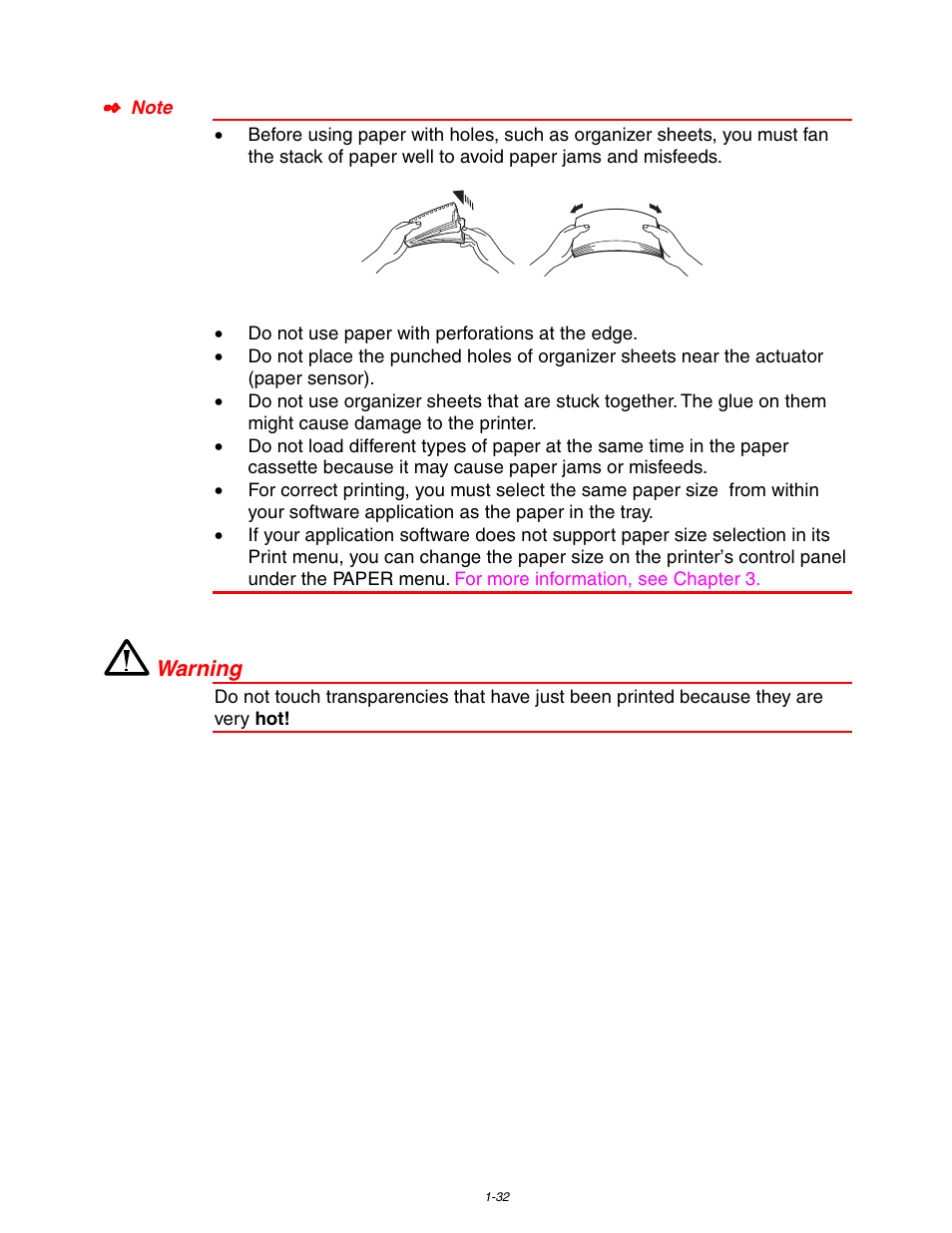 Brother HL 1650 User Manual | Page 42 / 235