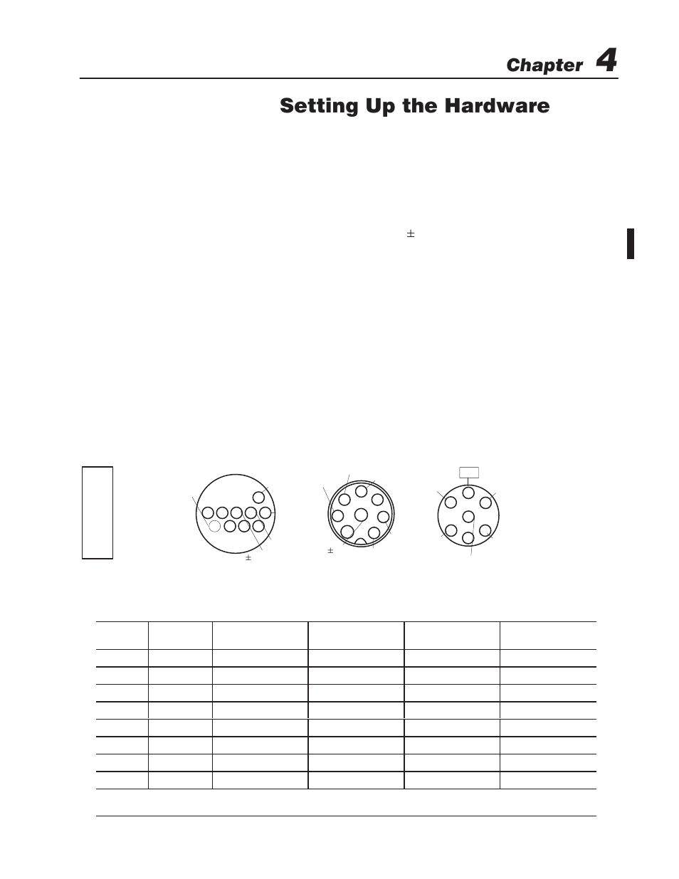 4 - setting up the hardware, Chapter objectives, Connect the ldt to module inputs | Setting up the hardware, Chapter | Rockwell Automation 1746-QV,D17466.18 OPEN-LOOP VELOCITY CONTL User Manual | Page 17 / 35