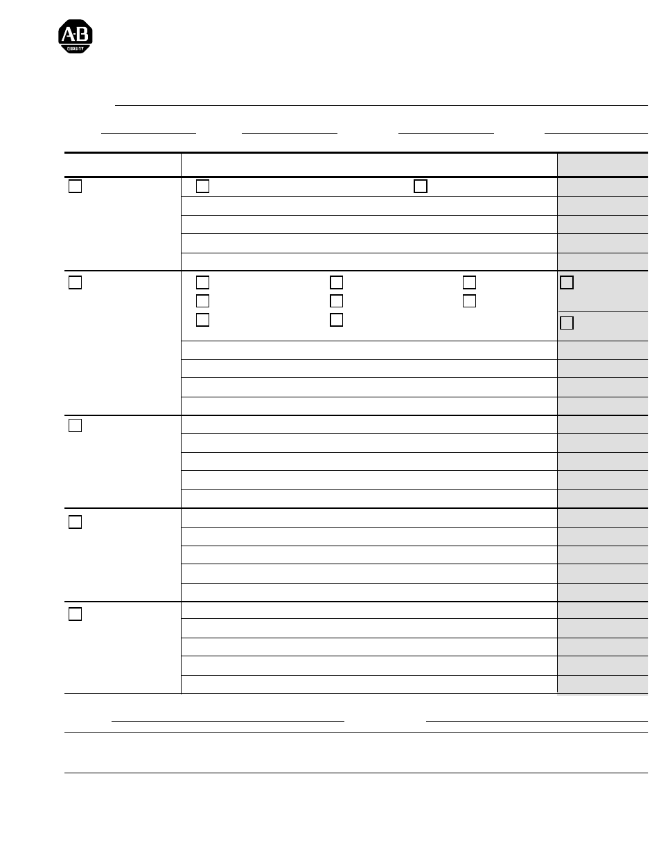 Allen-bradley publication problem report | Rockwell Automation D17846.2.4 CONTROLNET KT EMULA User Manual | Page 45 / 48