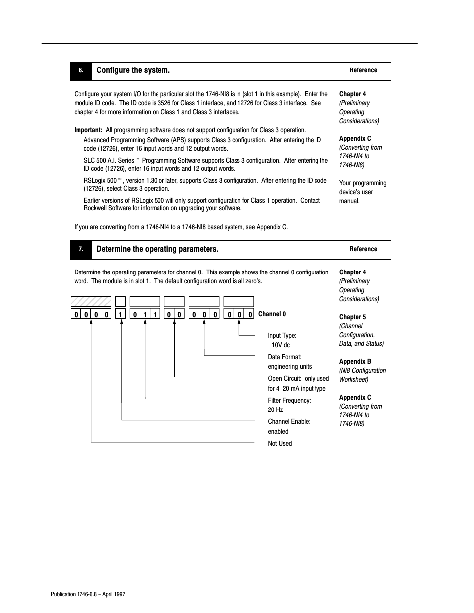 Rockwell Automation 1746-NI8 SLC 500 Analog Input Modules User Manual User Manual | Page 18 / 91