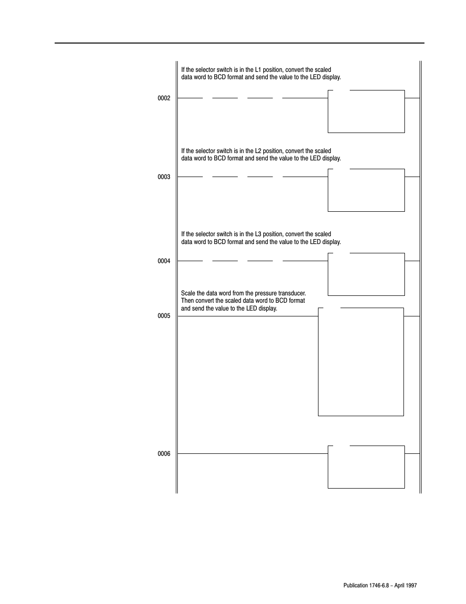 Rockwell Automation 1746-NI8 SLC 500 Analog Input Modules User Manual User Manual | Page 74 / 91