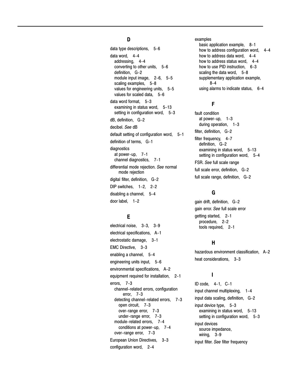 Rockwell Automation 1746-NI8 SLC 500 Analog Input Modules User Manual User Manual | Page 88 / 91