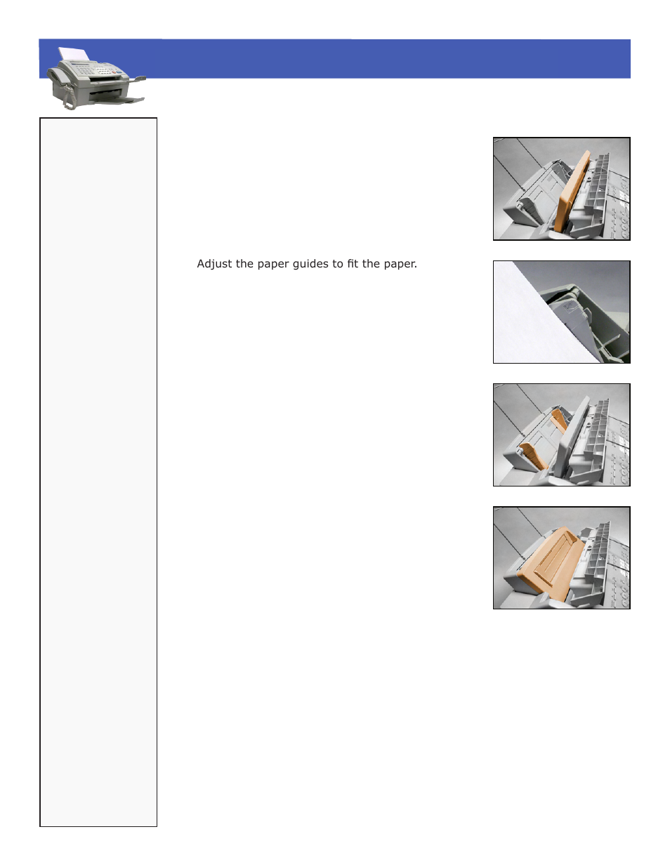 Brother intellifax 2750, Maintenance > loading paper | Brother 2750 User Manual | Page 9 / 20