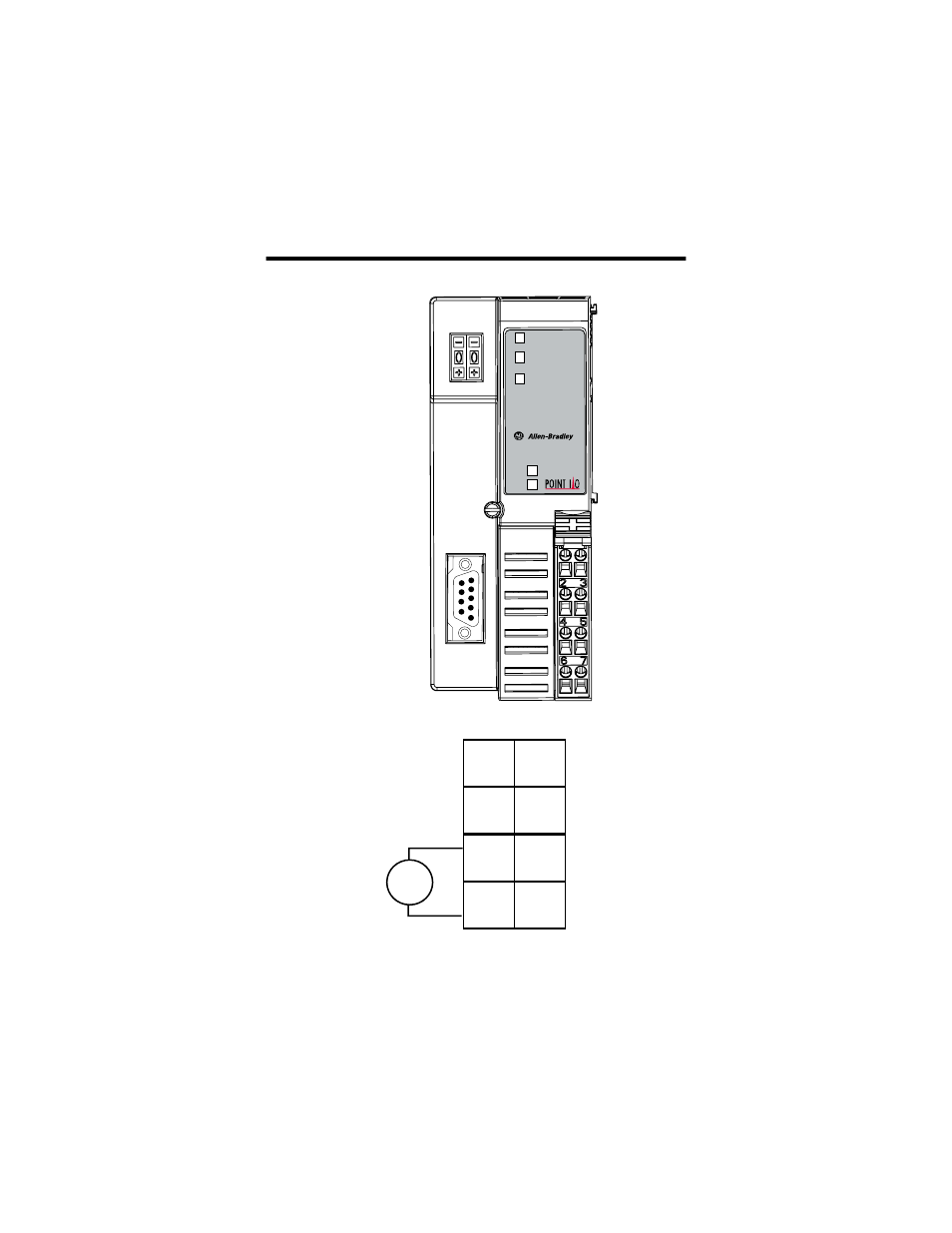 Wiring the profibus adapter | Rockwell Automation 1734-APB POINT I/O Profibus Adapter Module Installation Instructions User Manual | Page 8 / 16