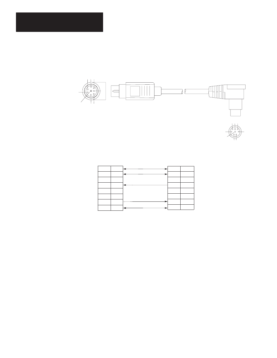 Chapter 3 connecting the system, 8–pin mini din, 8–pin locking mini din | Connects to the controller connects to the hhp | Rockwell Automation 1761-HHP-B30 MicroLogix 1000 with Hand-Held Programmer (HHP) User Manual | Page 55 / 534