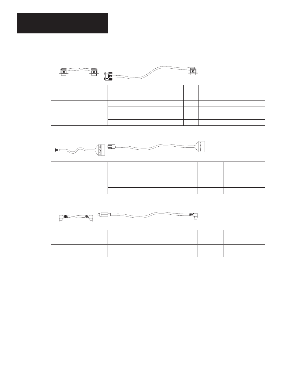 Cable selection guide | Rockwell Automation 1761-HHP-B30 MicroLogix 1000 with Hand-Held Programmer (HHP) User Manual | Page 61 / 534
