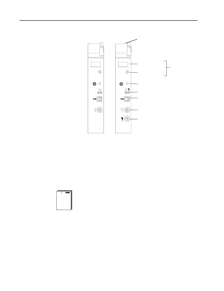 Diagnostic indicators, Communication reset pushbutton, Network access port (nap) | Rockwell Automation 1771-ACNR15 CONTROLNET ADAPTER MODUL User Manual | Page 12 / 54