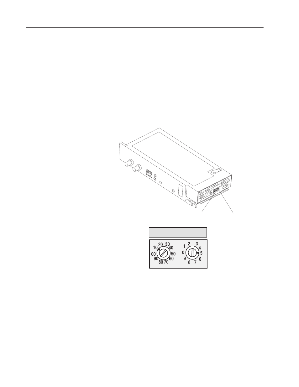 Setting the network address switches | Rockwell Automation 1771-ACNR15 CONTROLNET ADAPTER MODUL User Manual | Page 18 / 54